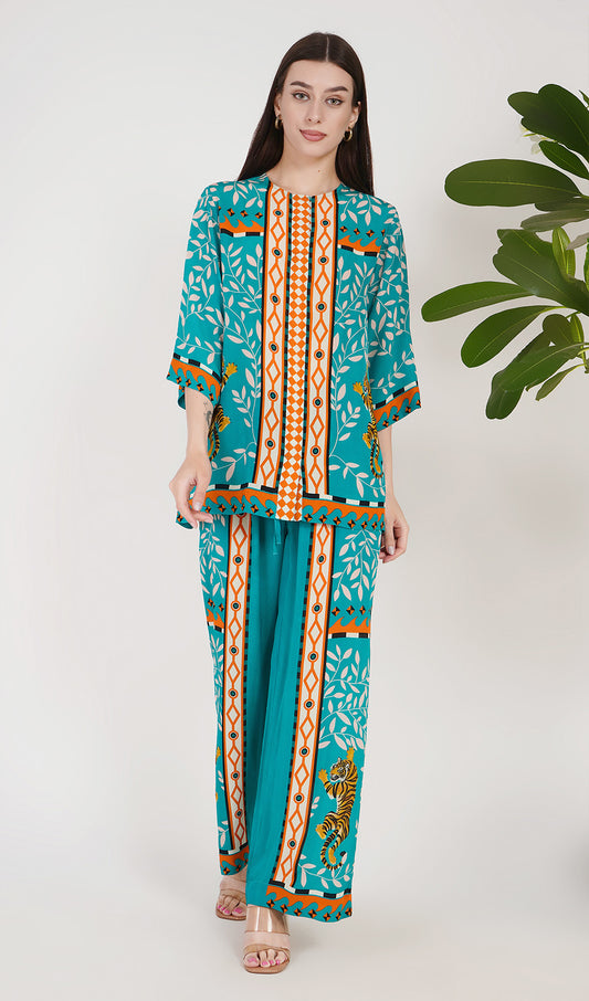 Gardenia Grace Emerald Co-ord Set