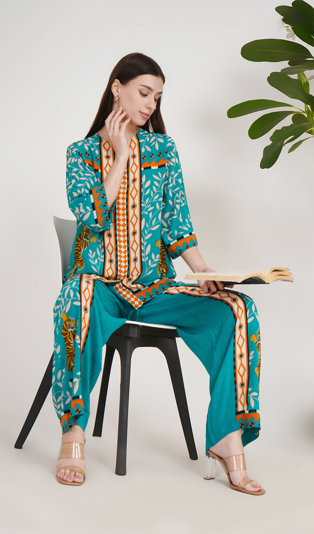 Gardenia Grace Emerald Co-ord Set