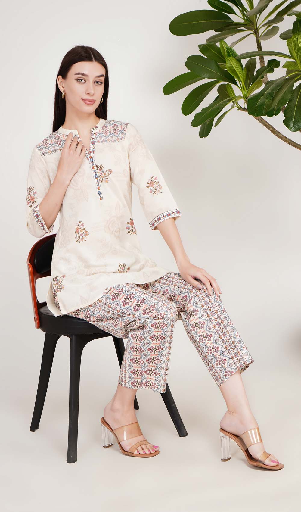 Birch Beauty Ivory Kurta Set