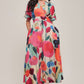 Garden Whril Midi Dress
