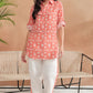 Dahlia Delight Orange Co-ord Set