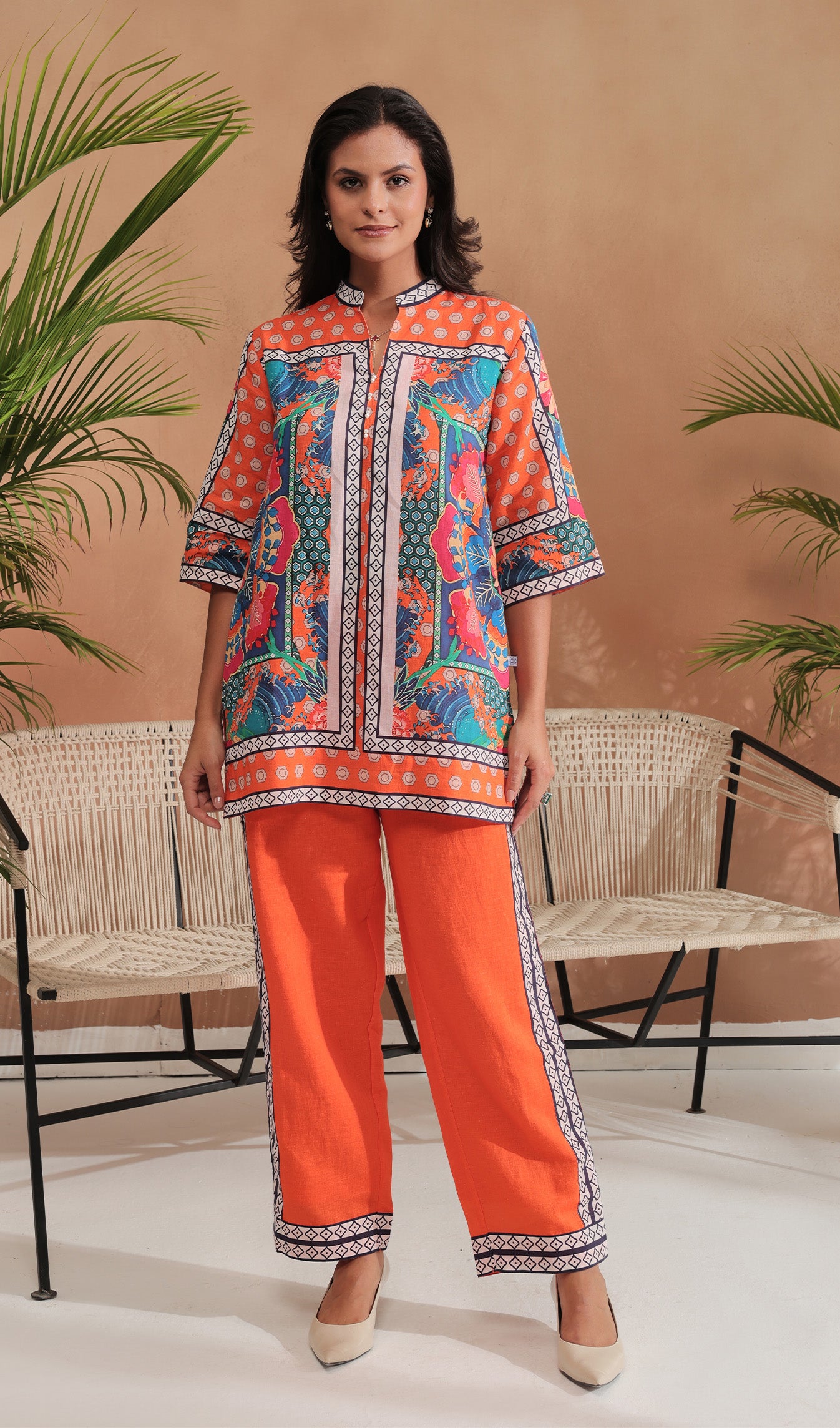 Hawthorn Haven Orange Co-ord Set