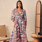 Cheerful Bouquet Midi Dress