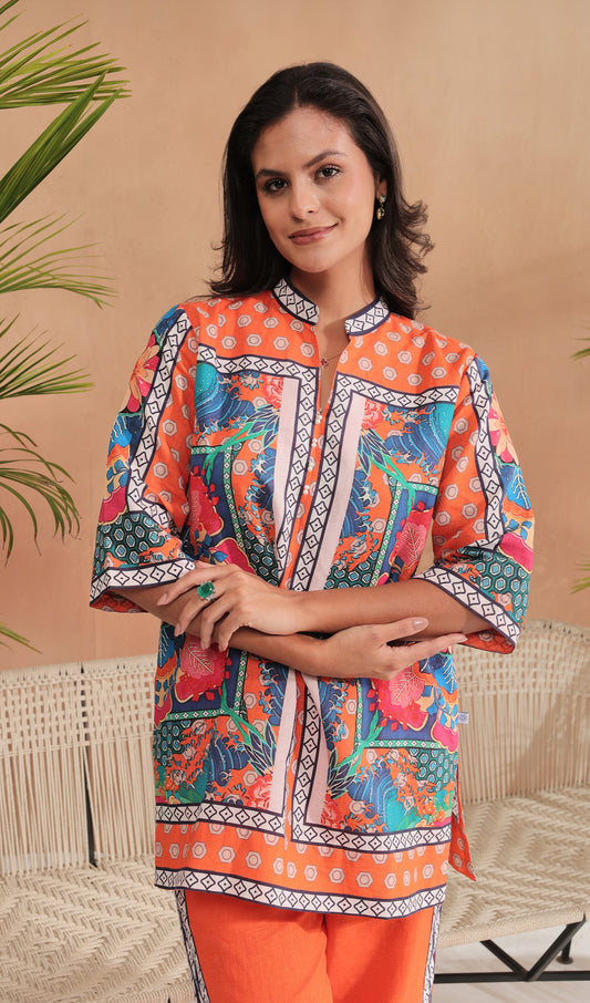 Hawthorn Haven Orange Co-ord Set