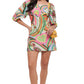 Swirl Lagoon Short Dress