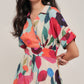 Garden Whril Midi Dress