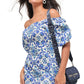 Marble Mosaic Short Dress