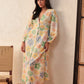 Colourful Petals Bora  Midi Dress