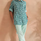 Dahlia Delight Mint Co-ord Set