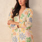 Colourful Petals Bora  Midi Dress