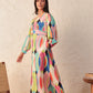 Vivid Vision Bora  Midi Dress