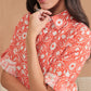 Dahlia Delight Orange Co-ord Set