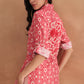 Dahlia Delight Red Co-ord Set