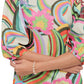 Swirl Lagoon Short Dress