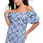 Marble Mosaic Short Dress