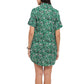 Golden Leaves Shirt Dress