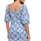 Marble Mosaic Short Dress