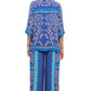 Gardenia Grace Blue Co-ord Set