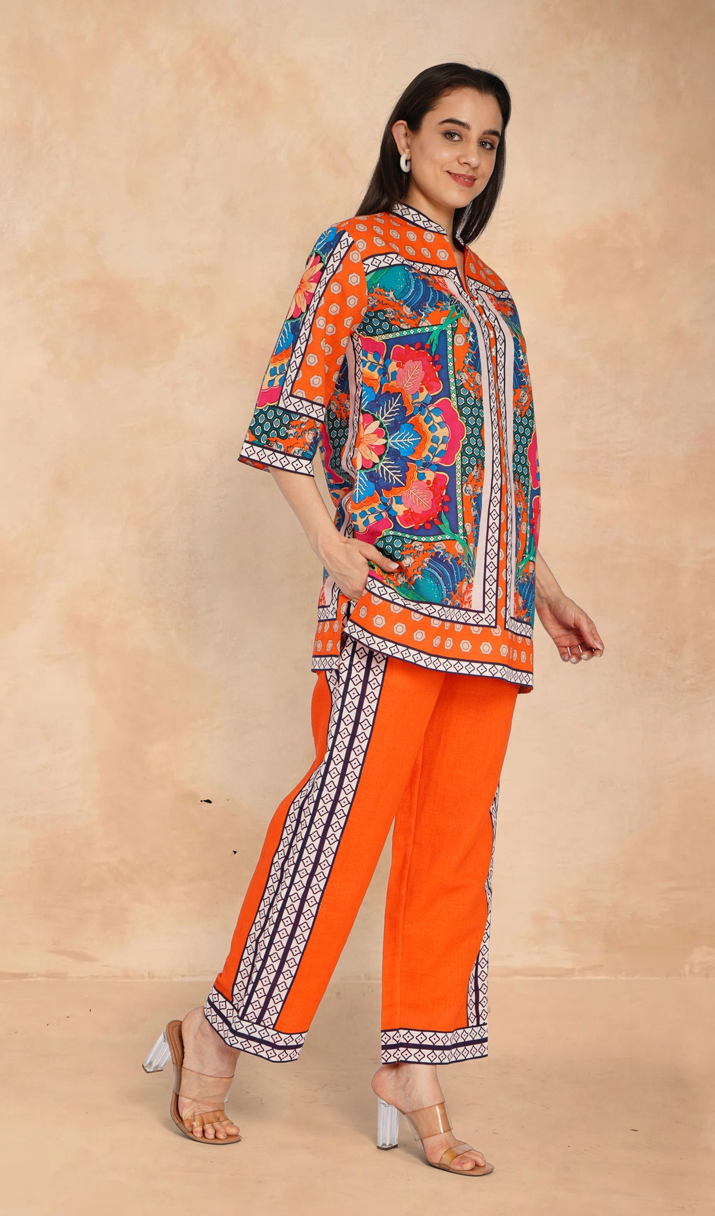 Hawthorn Haven Orange Co-ord Set
