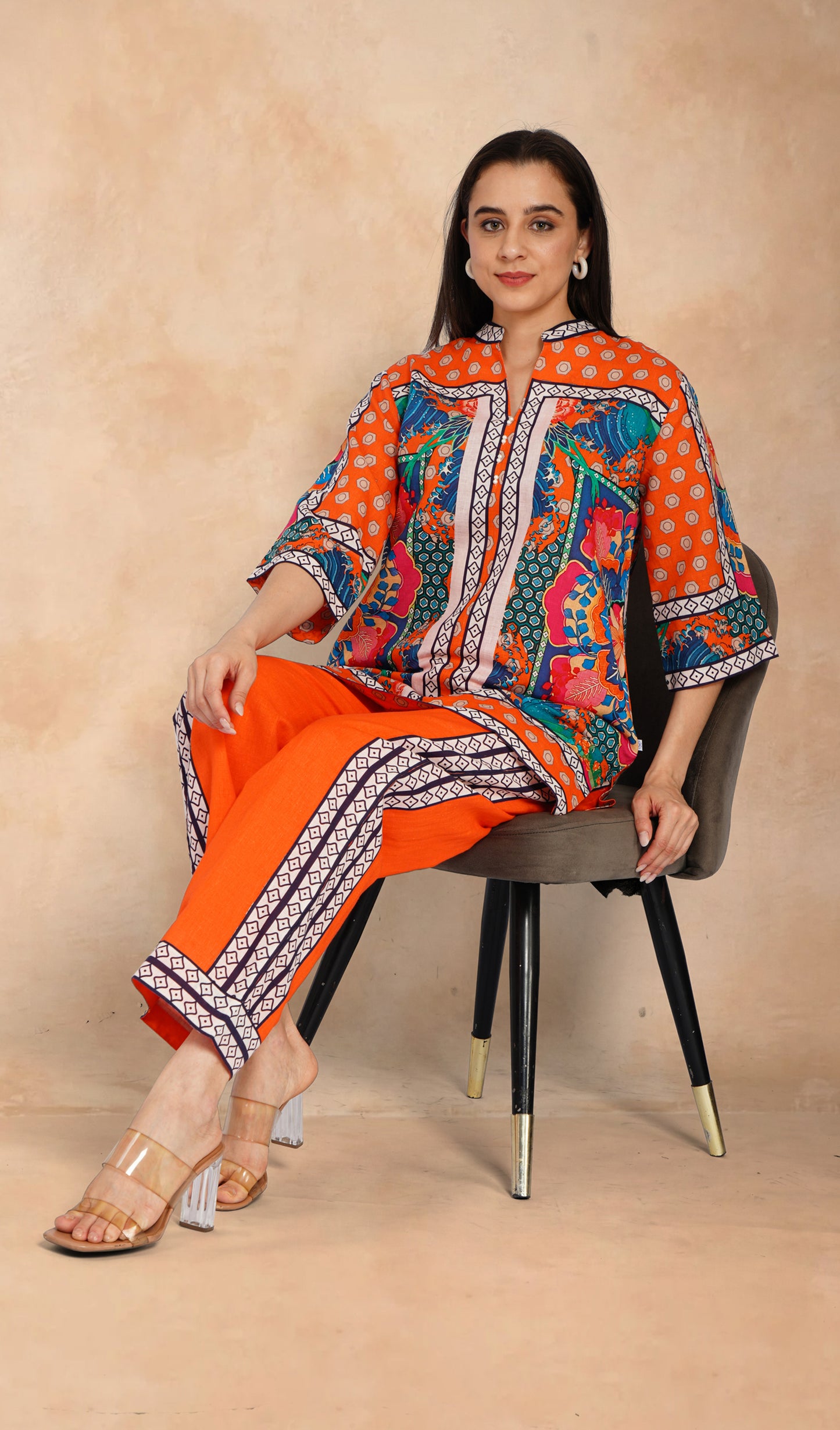 Hawthorn Haven Orange Co-ord Set