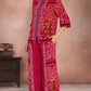 Gardenia Grace Burgundy Co-ord Set
