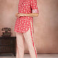 Dahlia Delight Red Co-ord Set
