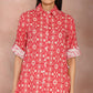 Dahlia Delight Red Co-ord Set