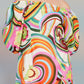 Swirl Lagoon Short Dress