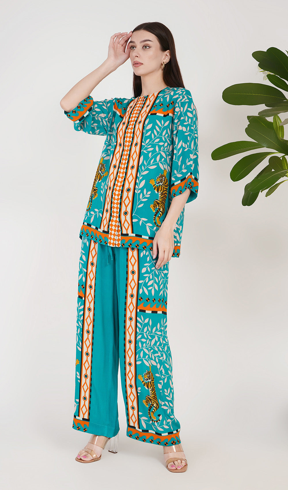 Gardenia Grace Emerald Co-ord Set