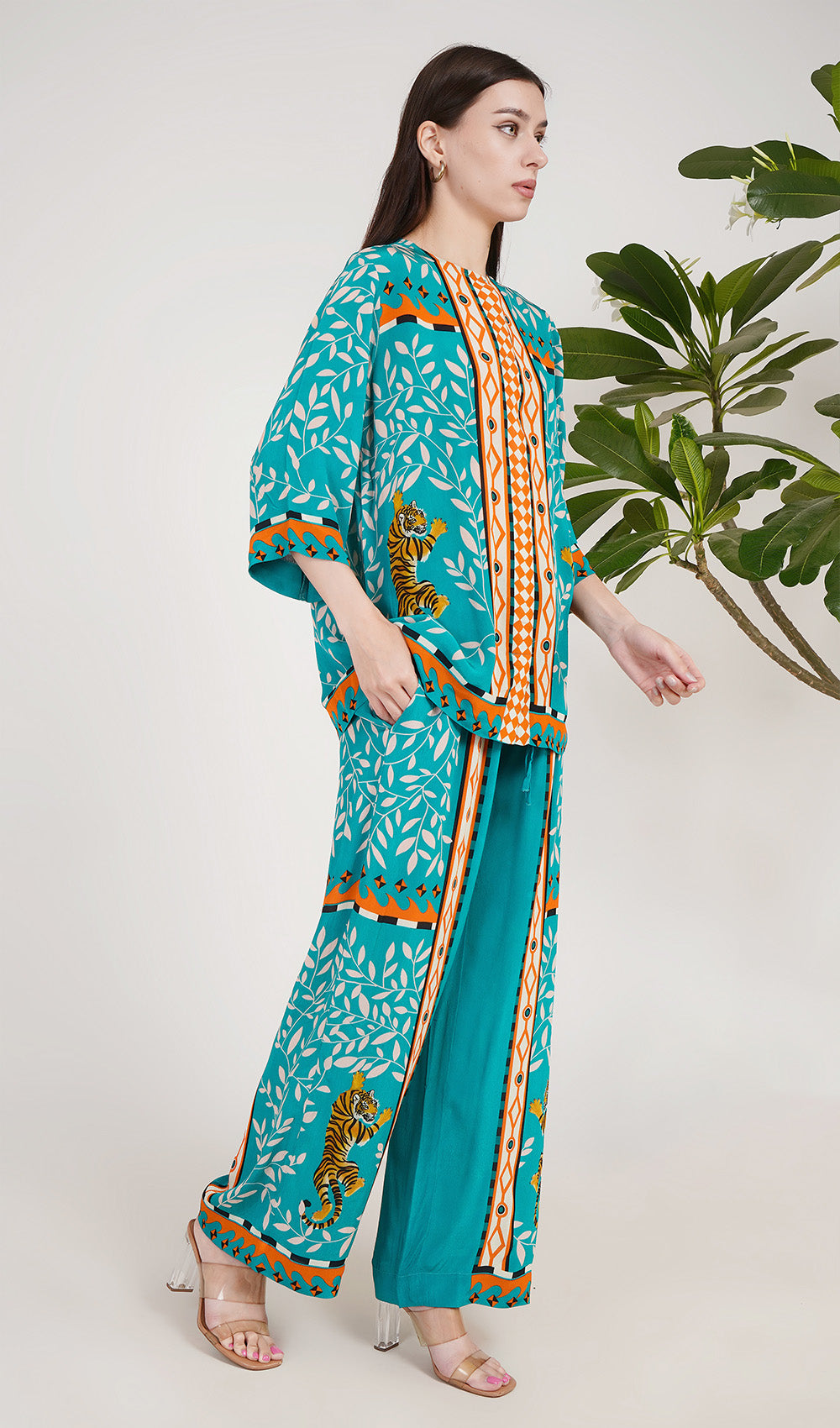 Gardenia Grace Emerald Co-ord Set