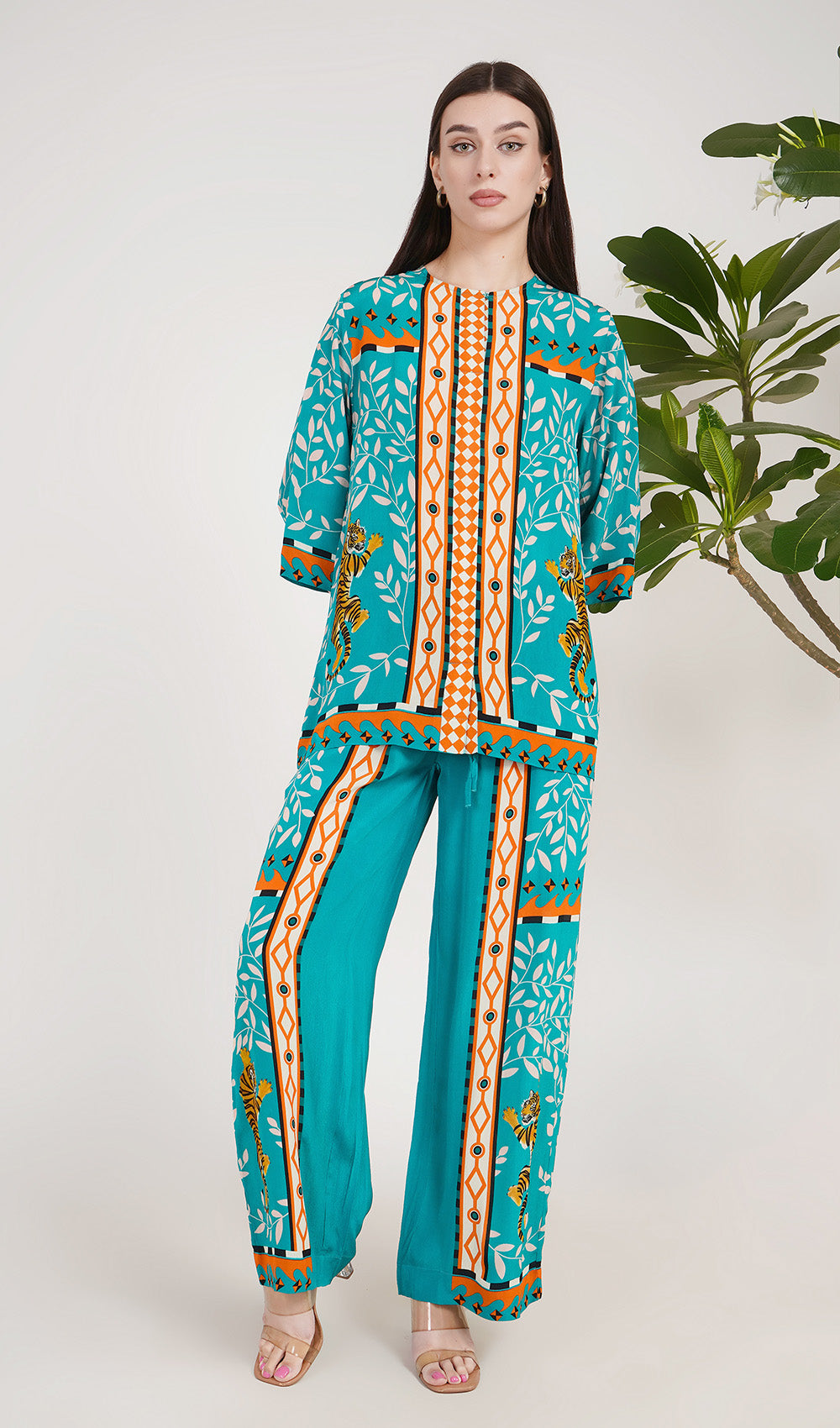 Gardenia Grace Emerald Co-ord Set