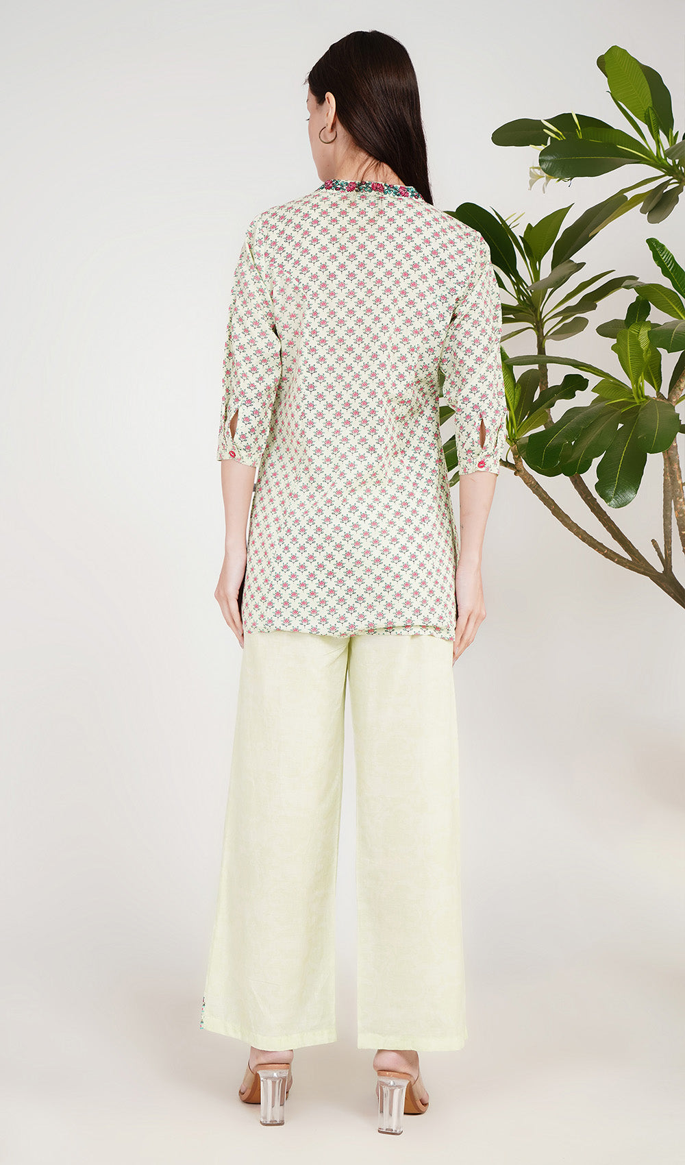 Lotus Light Honey Dew Kurta Set