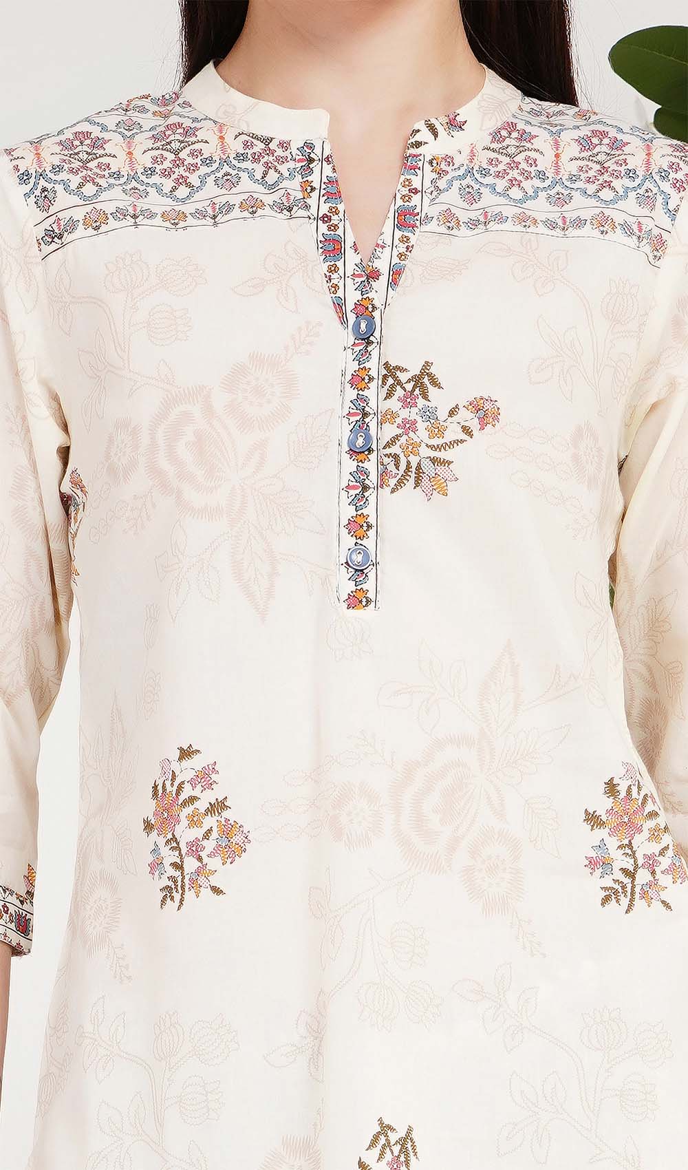 Birch Beauty Ivory Kurta Set