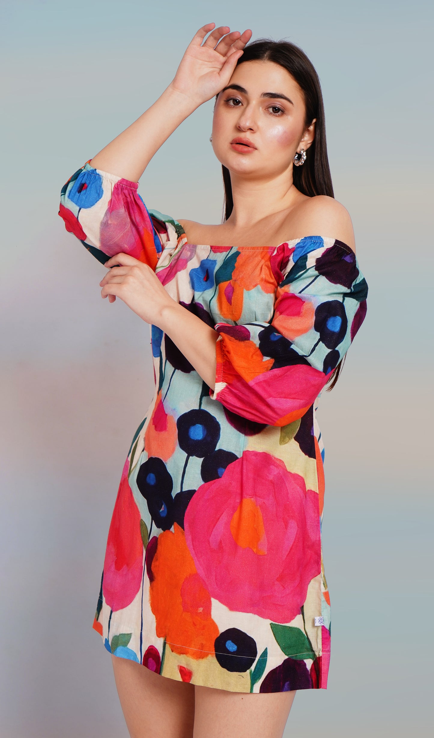 Garden Whril Short Dress