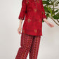 Birch Beauty Red Kurta Set