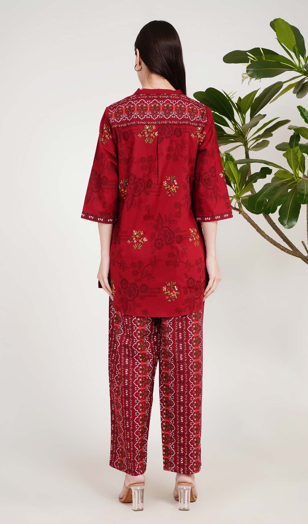 Birch Beauty Red Kurta Set
