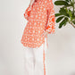 Dahlia Delight Orange Co-ord Set