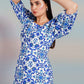 Marble Mosaic Short Dress
