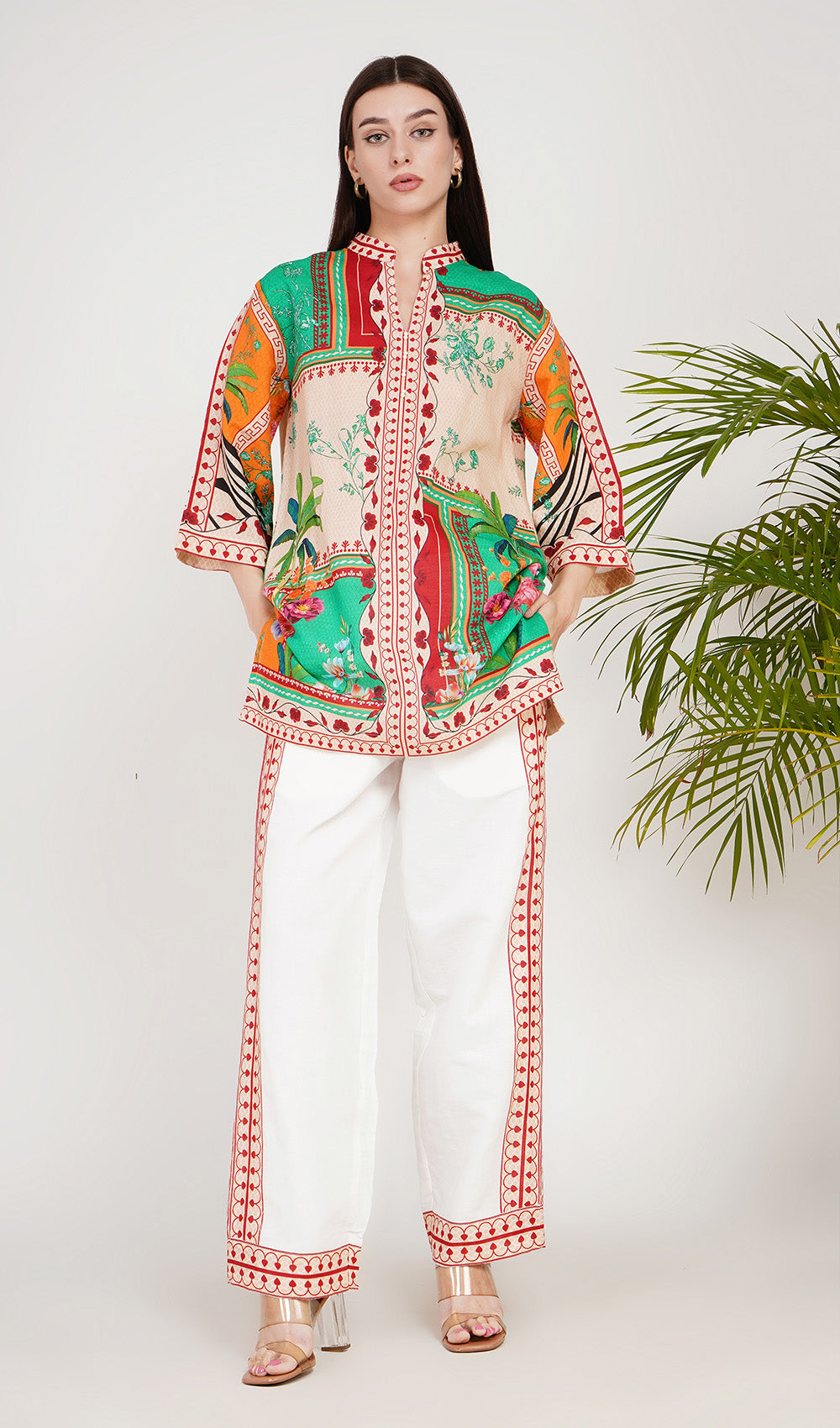 Wisteria Whisper Cream Co-ord Set