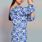 Marble Mosaic Short Dress