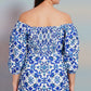 Marble Mosaic Short Dress