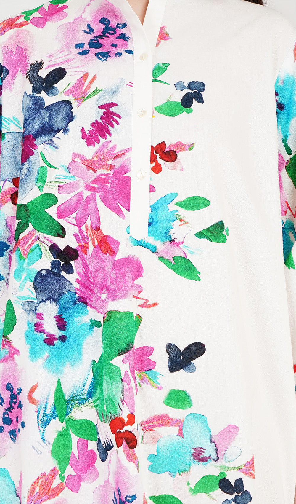 Elm Elegance White Dress
