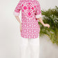 Dahlia Delight Fucshia Co-ord Set