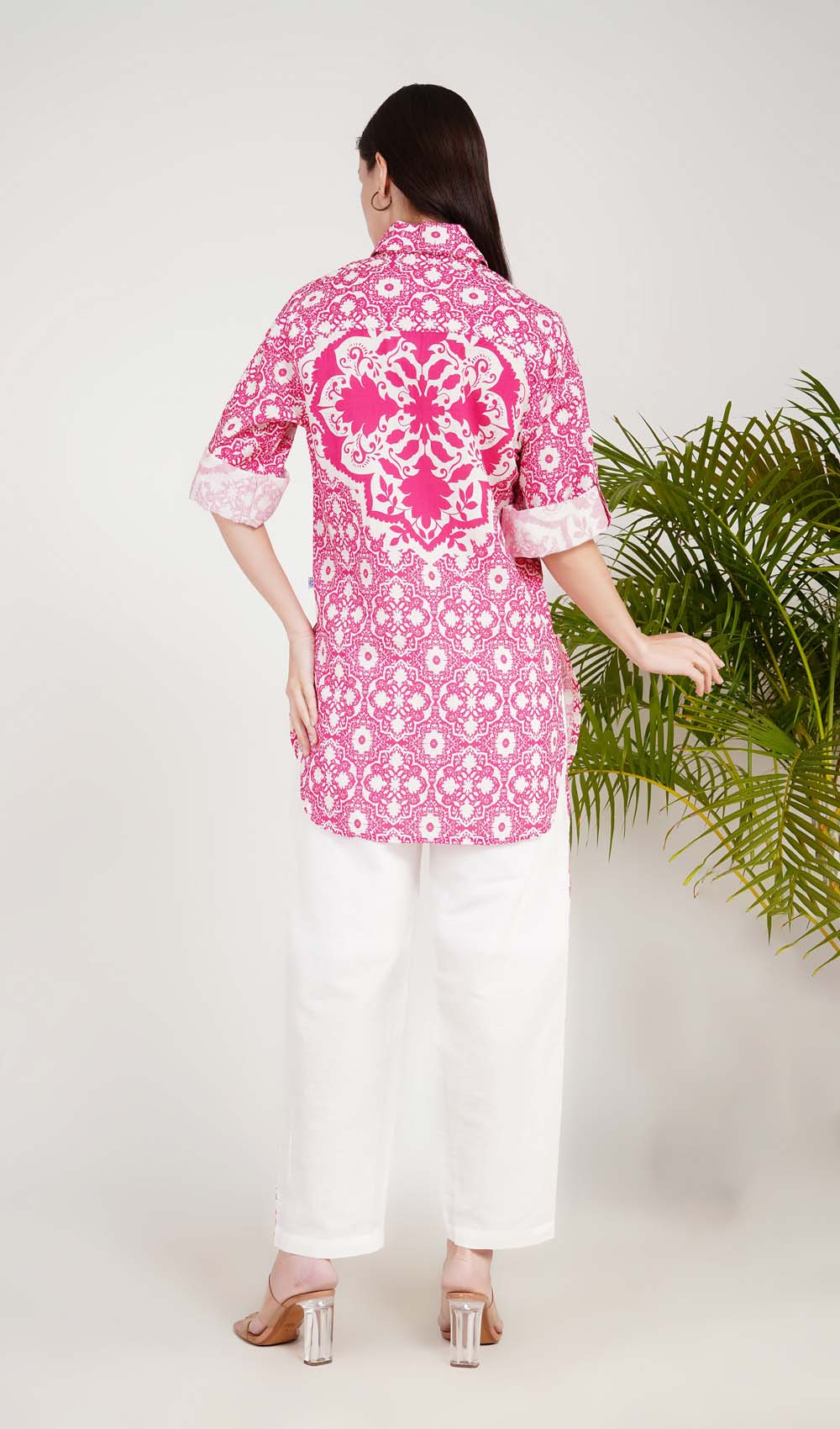 Dahlia Delight Fucshia Co-ord Set