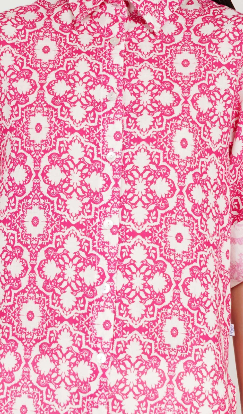 Dahlia Delight Fucshia Co-ord Set