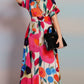 Garden Whril Midi Dress