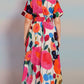 Garden Whril Midi Dress