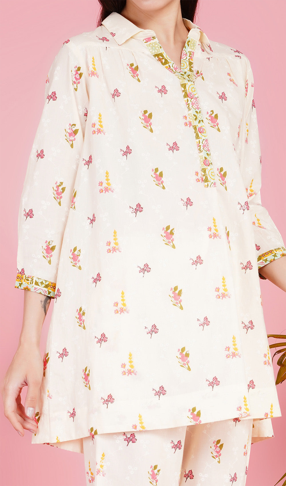 Oak Opulence Cream Co-ord Set