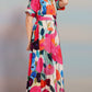 Garden Whril Midi Dress