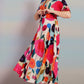 Garden Whril Midi Dress